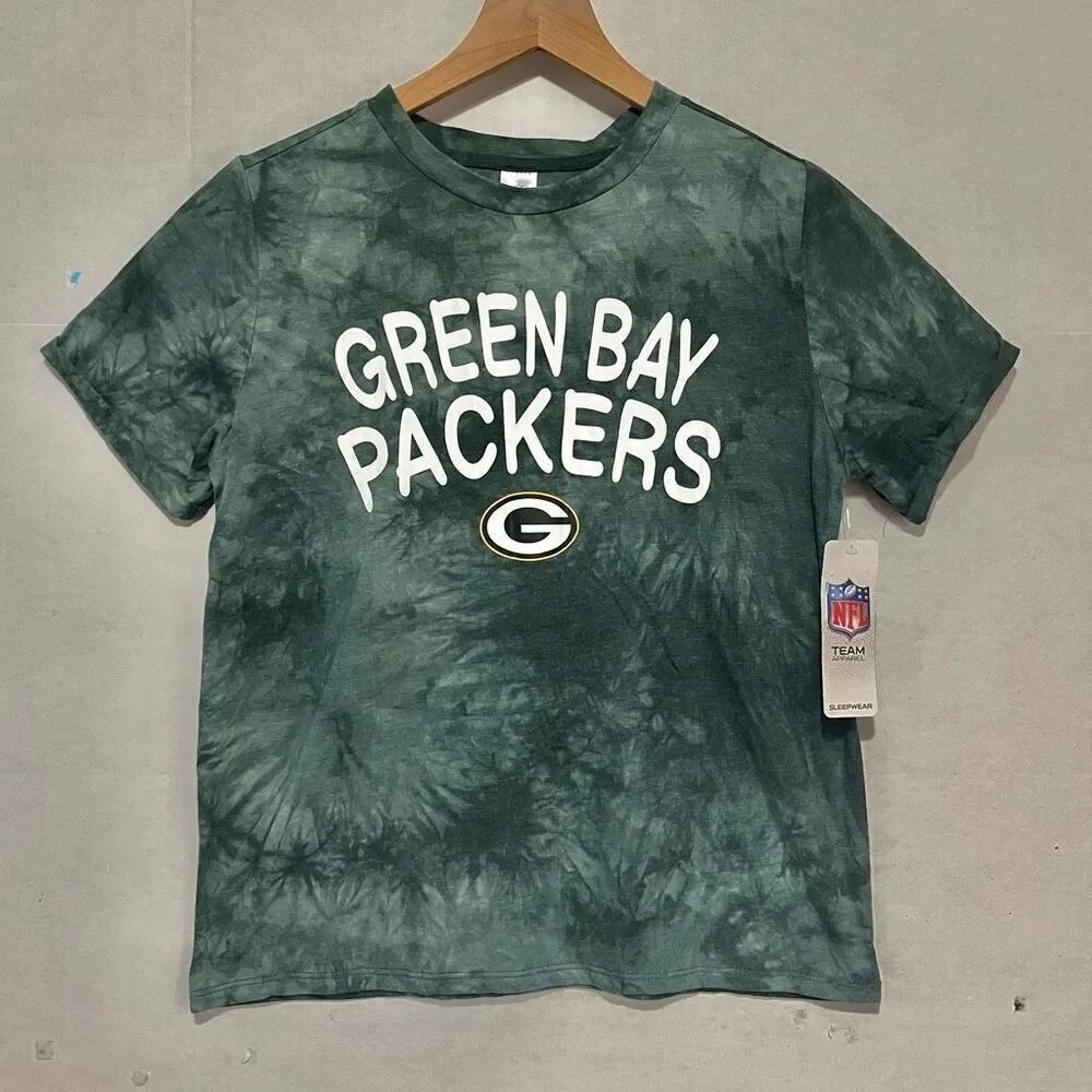 Team Apparel Green Bay Packers Sleep Shirt Size M NWT